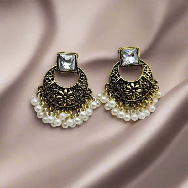 ANTIQE OXIDIZED EARRINGS FOR GIRLS/WOMEN'S