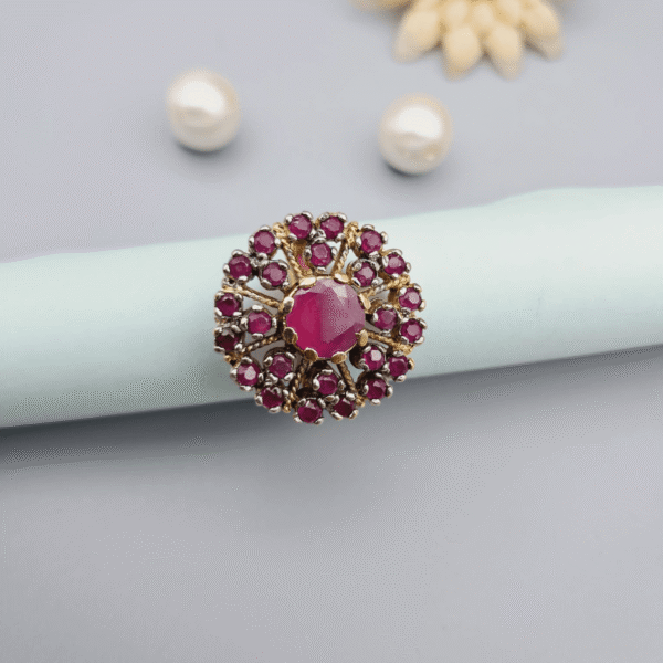 ROSE RING GOLD -PLATED ADJUSTABLE