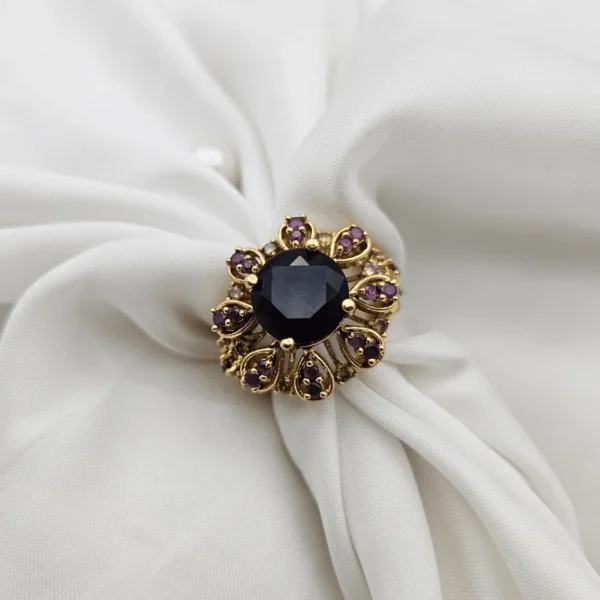 SAPHHIER BLUE ZIRCON RING FOR GIRLS/WOMEN'S