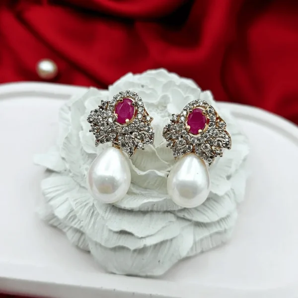PEARL JARAU EARRINGS FOR WOMEN'S