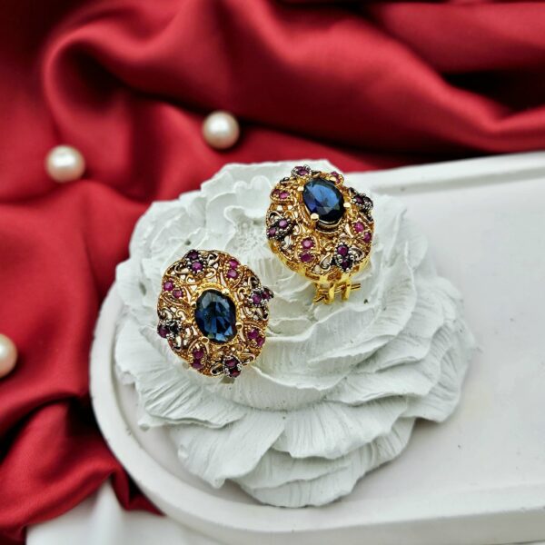 SPPHIER BLUE MAYA STUD EARRING FOR GIRLS/WOMEN'S