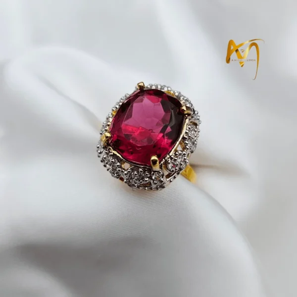 BEUTIFUL REAL STONES RING